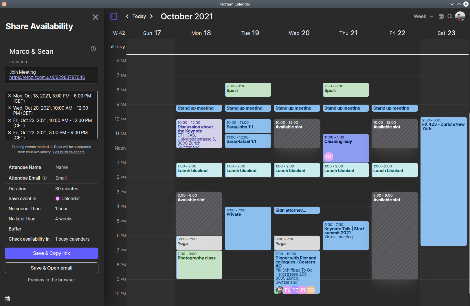 Powerful scheduling capabilities on Linux